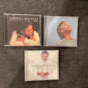 Andrea Bocelli CD’s - Great Condition. See description for details